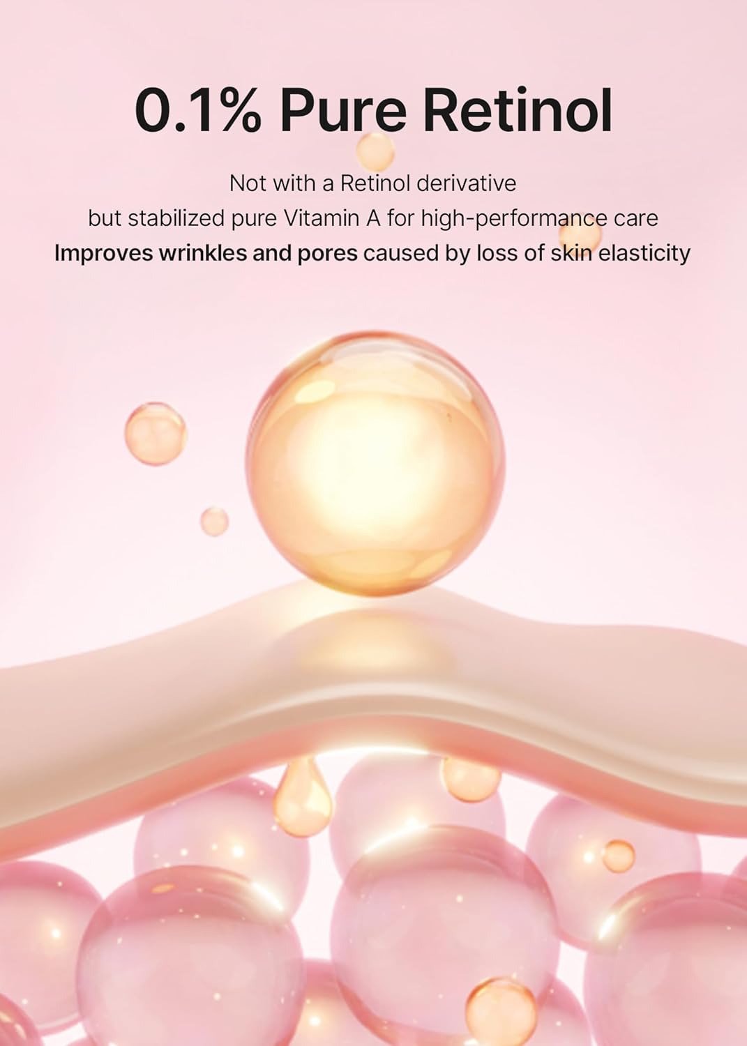 Ser Anti-Aging cu 0.1% Retinol si  9 Peptide