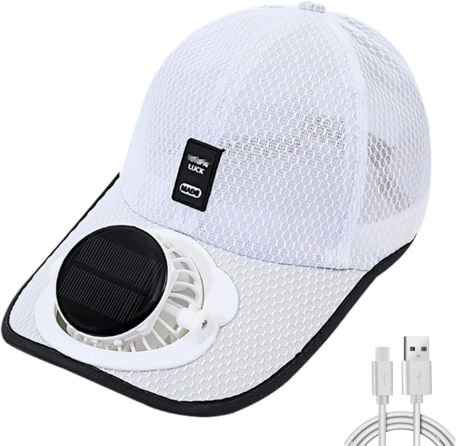 Șapcă cu ventilator de răcorire