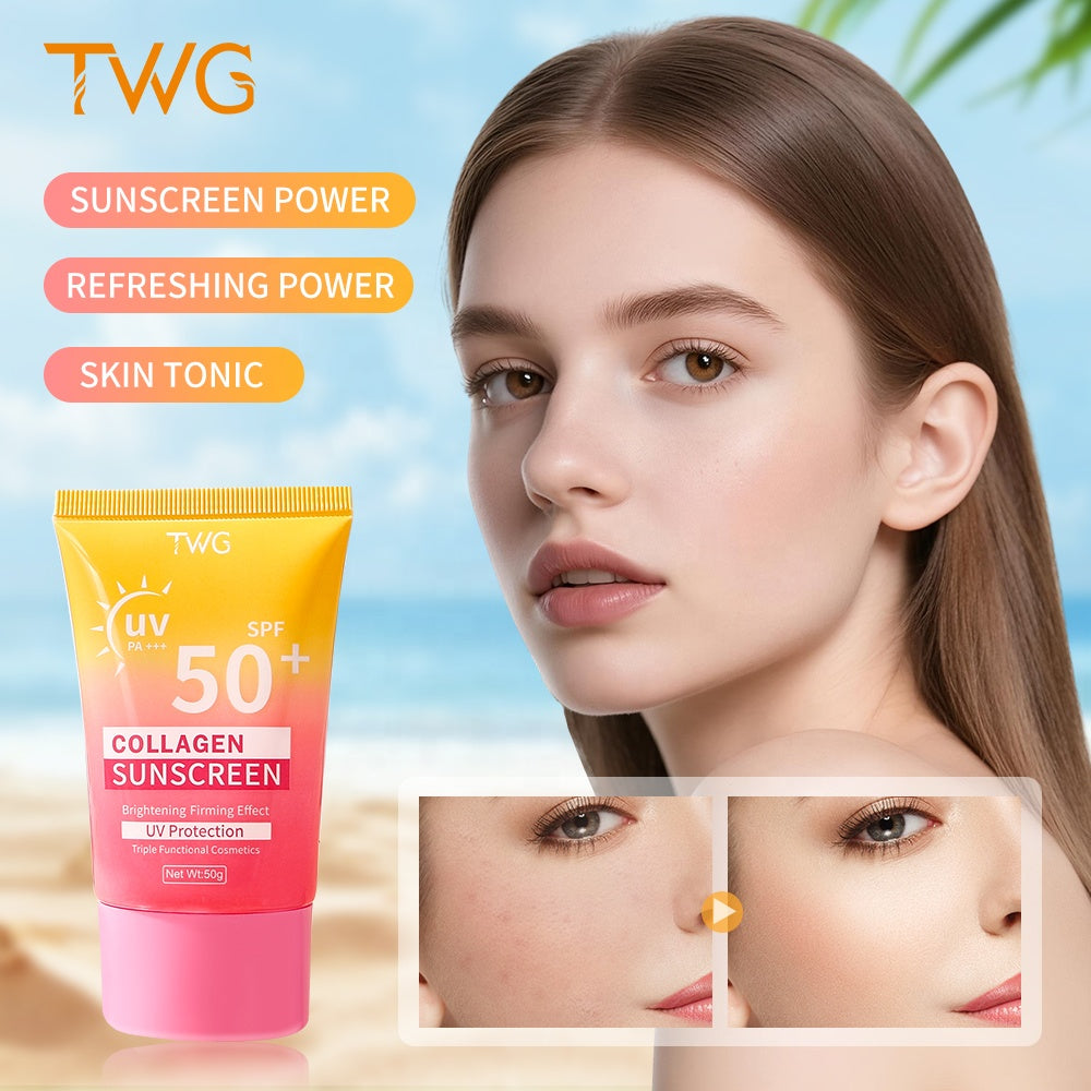 Cremă Anti-UV SPF 50+ cu Colagen